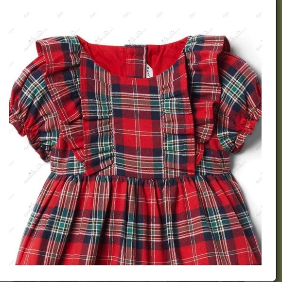 Janie and Jack First Holiday Baby Girls Dress - Picture 3 of 8